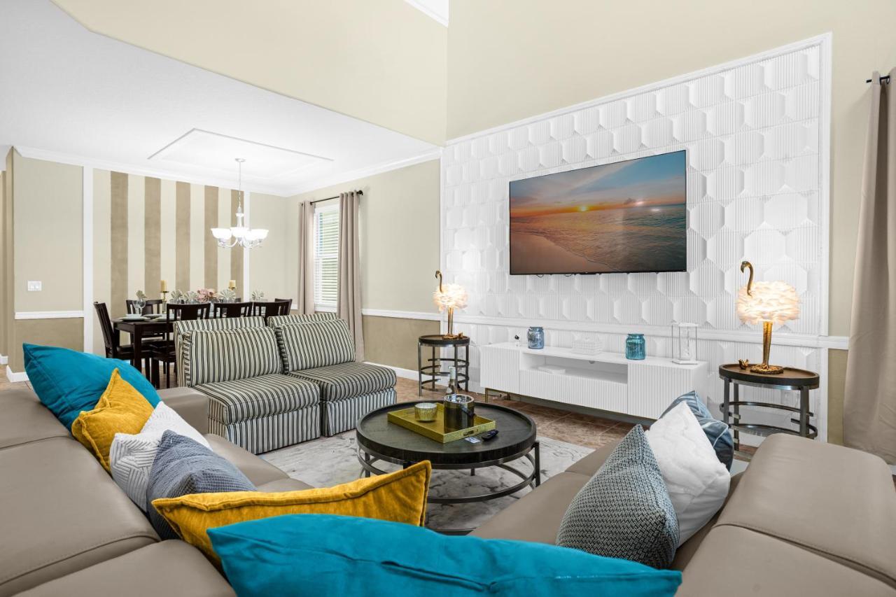 Light Yellow Home Lift Your Mood Near Disney 5Beds Kissimmee Exteriér fotografie